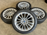 18 inch originele velgen + winterbanden BMW 5 / 6 serie G30 G31 styling 619 set 4