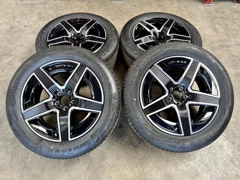 19 inch originele velgen + zomerbanden Mercedes GLC X254 A2544010400 A2544010500