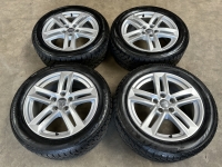 17 inch originele velgen + winterbanden Audi A4 B9 8W0601025P set 6