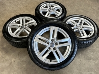 17 inch originele velgen + winterbanden Audi A4 B9 8W0601025P set 6