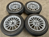 17 inch originele velgen + winterbanden Audi A5 8W0601025AE set 2