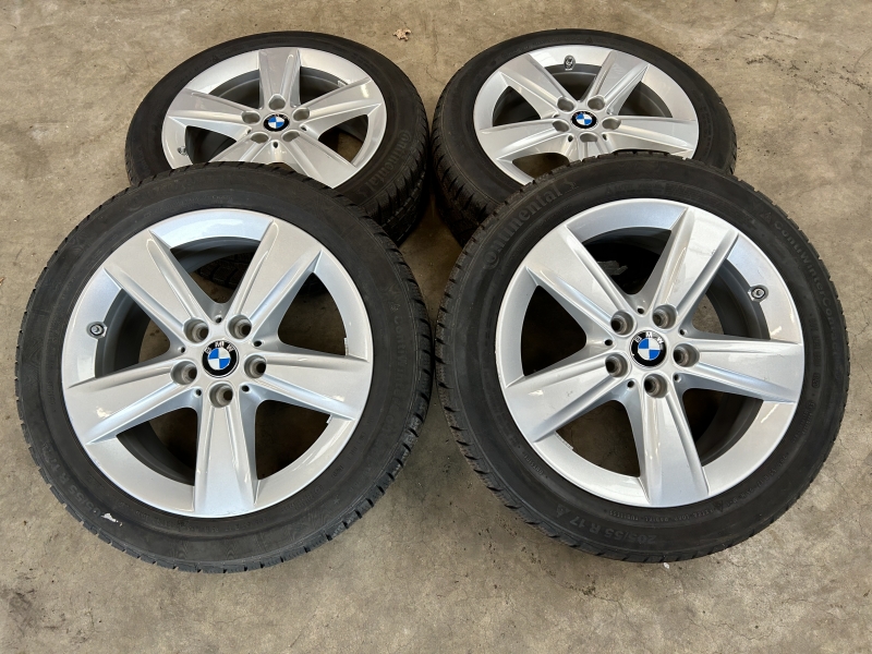 17 inch originele velgen + winterbanden BMW 2 serie F45 F46 style 478 set 1