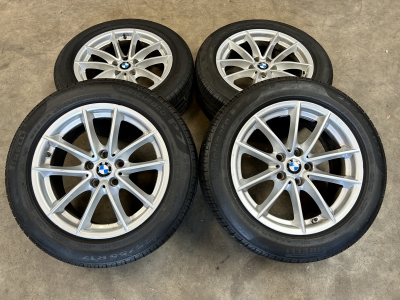 17 inch originele velgen + zomerbanden BMW 5 serie G30 G31 style 618