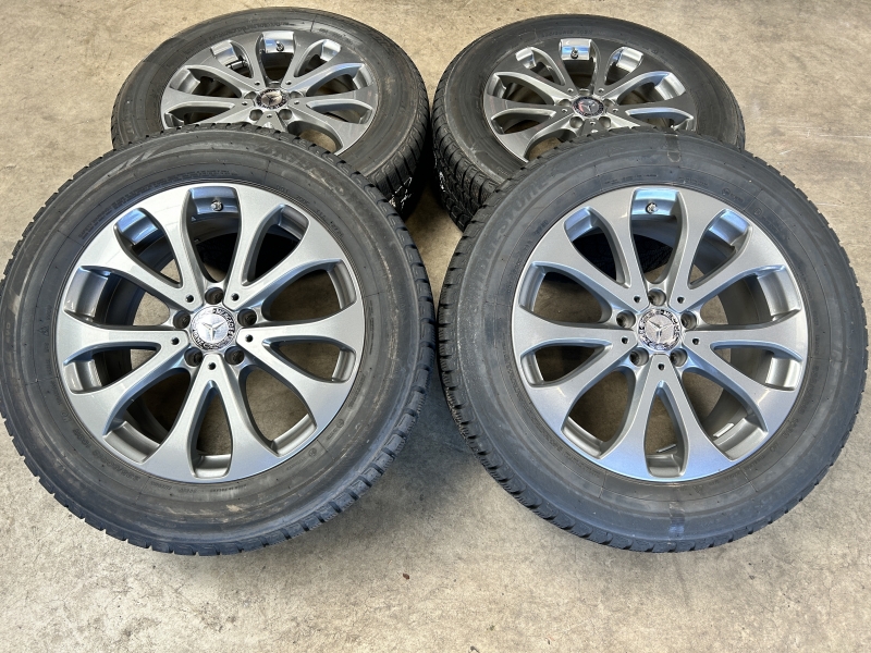 18 inch originele velgen + winterbanden Mercedes GLC A2534011500 set 1