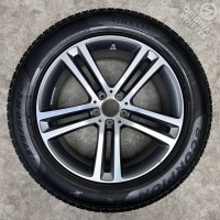20 inch originele velgen + winterbanden Mercedes GLE A1674012400 A1674012500 set B