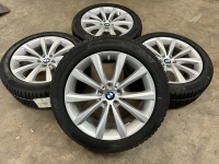 18 inch originele velgen + Continental winterbanden BMW 5 serie G30 G31 style 642 6867338