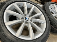 18 inch originele velgen + Continental winterbanden BMW 5 serie G30 G31 style 642 6867338