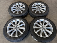 17 inch originele Helsinki velgen + winterbanden Volkswagen Passat  3G0601025C set 2