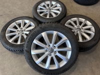 17 inch originele Helsinki velgen + winterbanden Volkswagen Passat  3G0601025C set 2