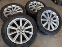 17 inch originele Helsinki velgen + winterbanden Volkswagen Passat  3G0601025C set 2