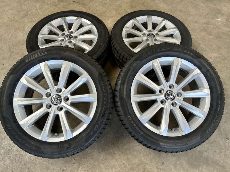 17 inch originele Helsinki velgen + winterbanden Volkswagen Passat  3G0601025C set 3