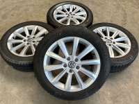 17 inch originele Helsinki velgen + winterbanden Volkswagen Passat  3G0601025C set 14