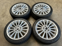 17 inch originele JCW Multi spoke velgen + winterbanden Mini styling 505 6855114