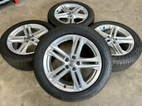 19 inch originele  velgen + zomerbanden Audi Q5 SQ5 80A601025G set 3