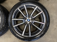 18 inch originele velgen + winterbanden BMW 3 4 G20 G22 serie style 780 6883522 set A