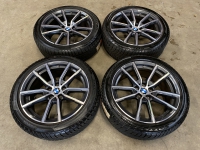 18 inch originele velgen + winterbanden BMW 3 4 G20 G22 serie style 780 6883522 set A