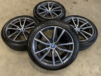 18 inch originele velgen + winterbanden BMW 3 4 G20 G22 serie style 780 6883522 set A