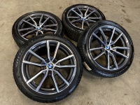 18 inch originele velgen + winterbanden BMW 3 4 G20 G22 serie style 780 6883522 set A