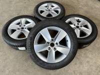 16 inch originele velgen + zomerbanden  Skoda Octavia 3V0601025