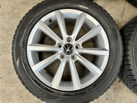 17 inch originele Merano velgen + vierseizoenenbanden Volkswagen Passat 3G0071497C