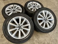 17 inch originele Merano velgen + vierseizoenenbanden Volkswagen Passat 3G0071497C