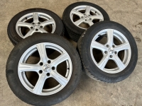 16 inch interaction velgen + banden VW Golf - Caddy / Audi A3 205 55 16