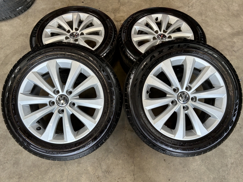 16 inch originele velgen + zomerbanden Volkswagen Passat B7 3AA601025B