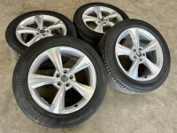 19 inch originele velgen + zomerbanden Audi Q5 SQ5 80A601025E set 2