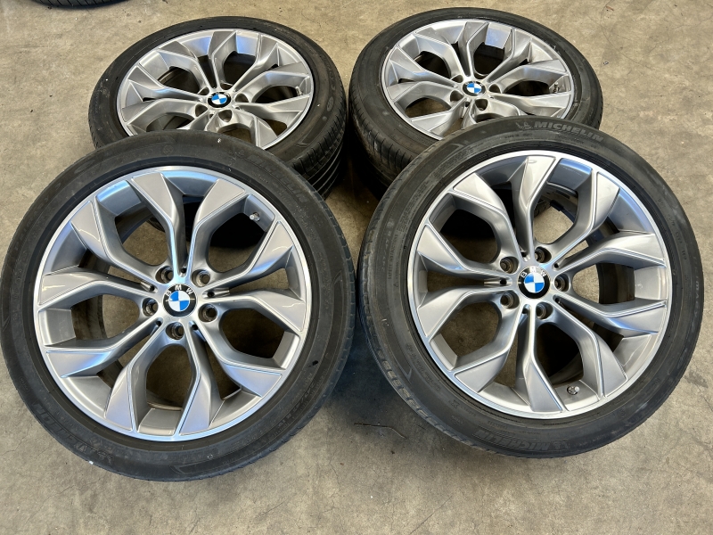 19 inch originele velgen + zomerbanden BMW X3 F25 X4 F26 style 608  6862890 6862891