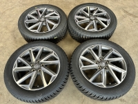 16 inch originele velgen + winterbanden Toyota Yaris PW457-0D004 set 1