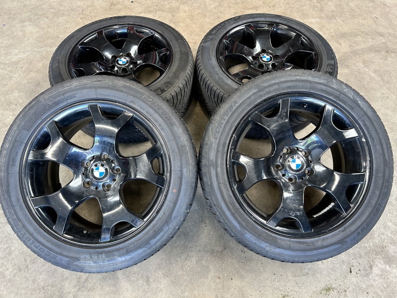 19 inch originele Tiger Claw velgen + banden BMW X5 E53 style 63