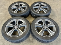 17 inch originele velgen + Continental winterbanden Mercedes C klasse W205 set 1 A2054010800