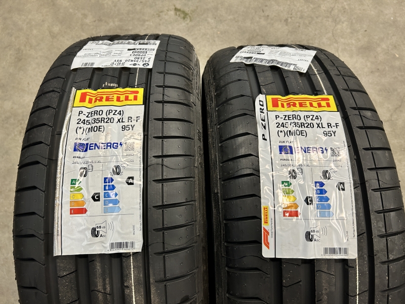 245 35  20 Pirelli P zero PZ4 MOE * XL R-F 95 Y