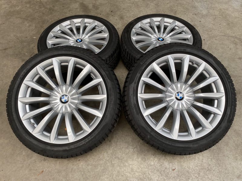 19 inch originele velgen + winterbanden BMW 5 6 7 serie style 620 6861225 set B