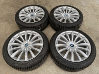 19 inch originele velgen + winterbanden BMW 5 6 7 serie style 620 6861225 set B