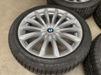 19 inch originele velgen + winterbanden BMW 5 6 7 serie style 620 6861225 set B