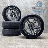 19 inch originele AMG velgen + zomerbanden Mercedes  S klasse W223 A2234011300