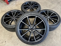 18 inch originele Belvedere velgen + zomerbanden VW Golf 7.5 GTI TCR 5G0601025CF