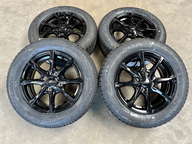 15 inch originele velgen + semperit winterbanden Ford Fiesta H1BJ-1007-J1A