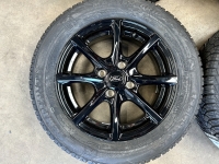 15 inch originele velgen + semperit winterbanden Ford Fiesta H1BJ-1007-J1A