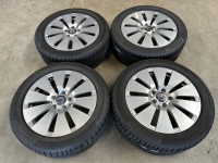 17 inch originele velgen + winterbanden Mercedes C klasse A2054012100 set 1