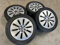 17 inch originele velgen + winterbanden Mercedes C klasse A2054012100 set 1