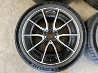 20 inch originele AMG velgen + zomerbanden Mercedes SL43 SL55 SL63 klasse A2324012300 A2324012400