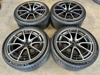 20 inch originele AMG velgen + zomerbanden Mercedes SL43 SL55 SL63 klasse A2324012300 A2324012400