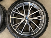 17 inch originele velgen + winterbanden BMW 1 serie F40 style 489 7849122 set 2