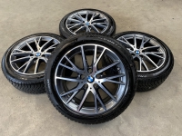 17 inch originele velgen + winterbanden BMW 1 serie F40 style 489 7849122 set 2