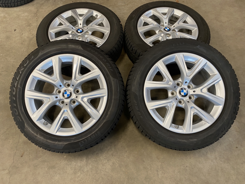 17 inch originele velgen + winterbanden BMW X1 F48 X2 F39 style 574 6856076 set 4