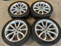 18 inch originele velgen + zomerbanden Audi A4 B9 8W0601025H