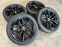 18 inch originele velgen + winterbanden BMW 3 4 serie G20 G22 style 796M 6885305 