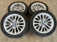 18 inch originele velgen + zomerbanden BMW 5 serie style 632 6863418